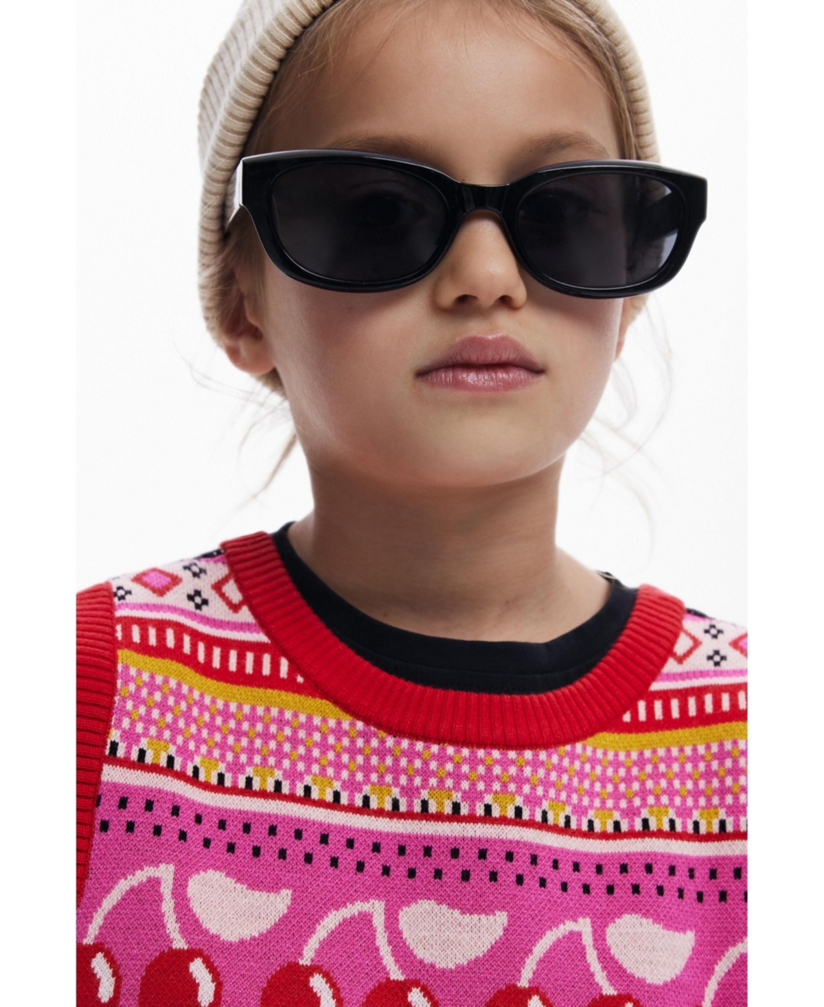 Desigual Girls's 2-in-1 T-Shirt Vest