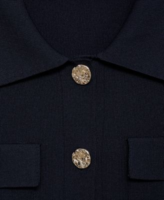 Women's Short-Sleeved Knitted Jacket