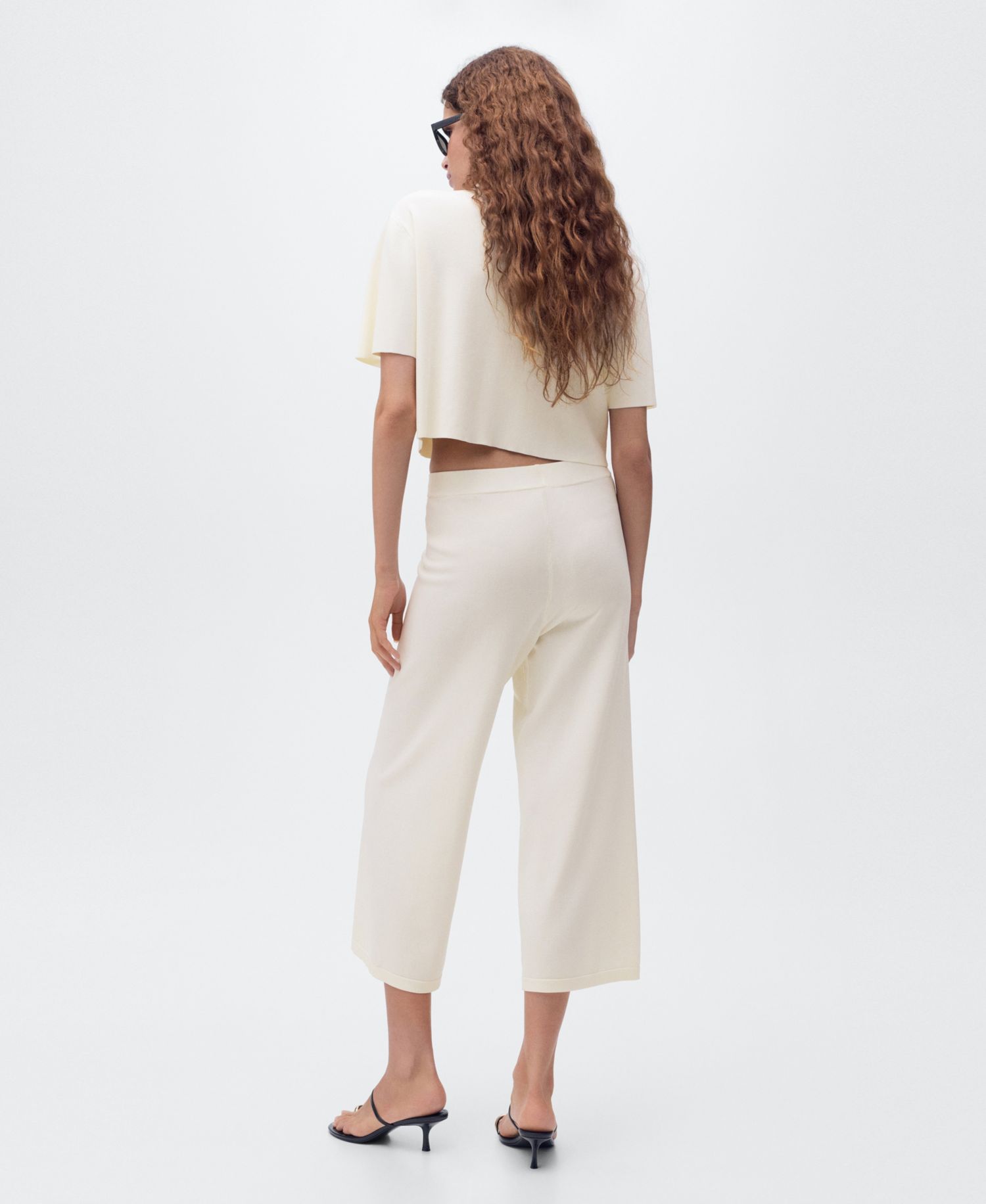 Women's Crop Knit Pants