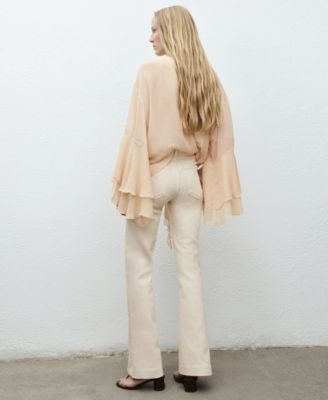 Women's Mid-Rise Flared Jeans