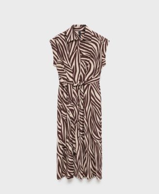 Women's Printed Shirt Dress