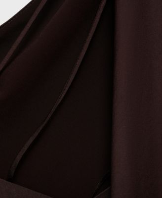 Women's Asymmetrical Satin Dress