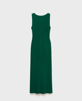 Women's Open Back Midi Dress
