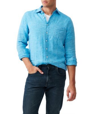 Men's Coromandel Linen Long Sleeve Slim Fit Shirt