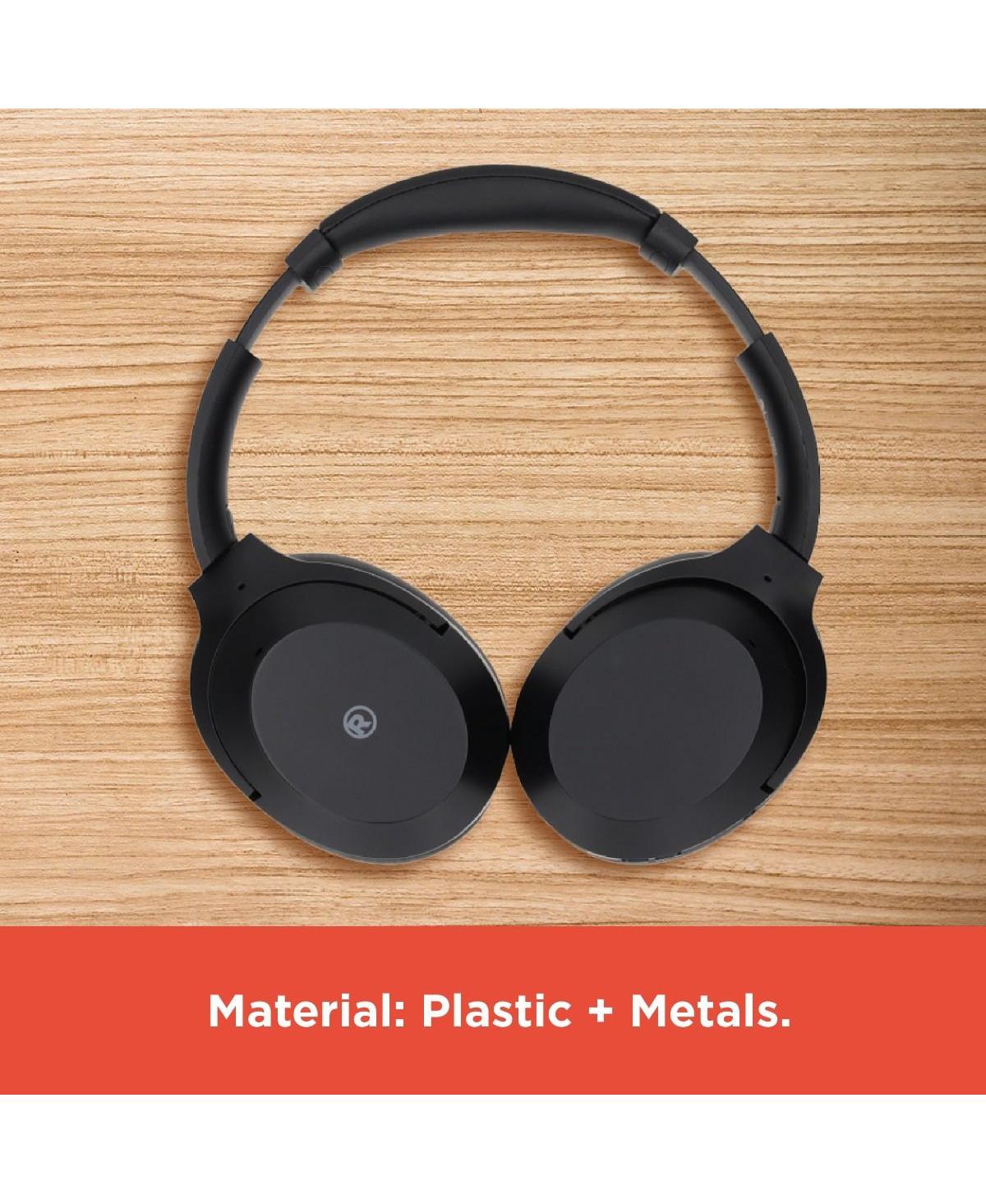 RadioShack Bluetooth 5.4 Active Noise Cancelling Foldable Wireless Headphones With Extended Playtime