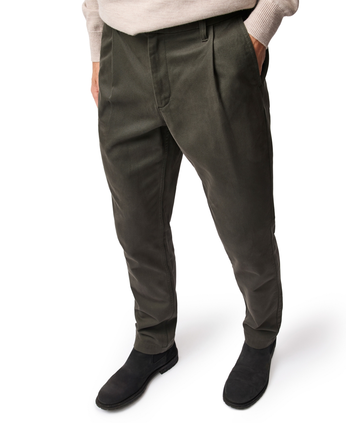 Rodd & Gunn Fielding Relaxed Fit Taper Pant In Green