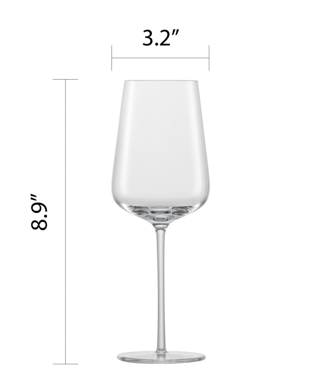 Zwiesel Glas Vervino Sauvignon Blanc Glasses, Set Of 4 In Transparent