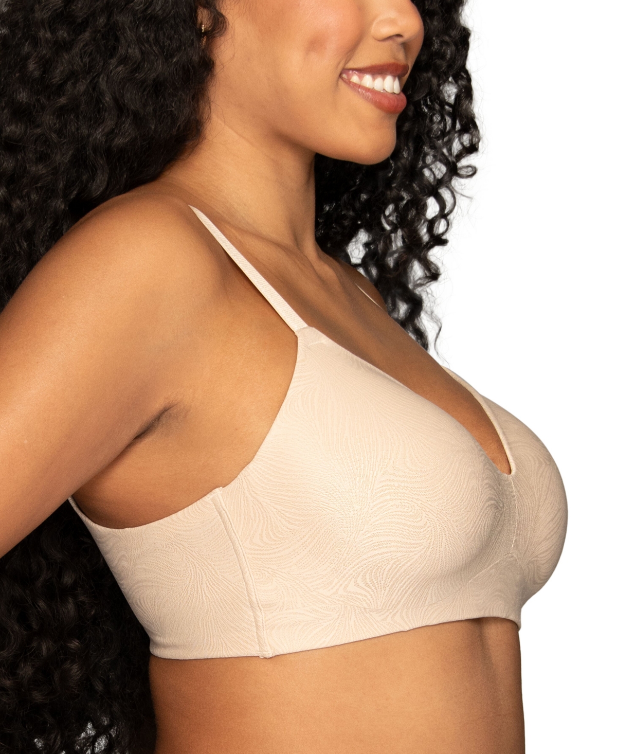 Vanity Fair Lingerie Effortless Simple Size Wire-free Bra, 72125 In Neutral