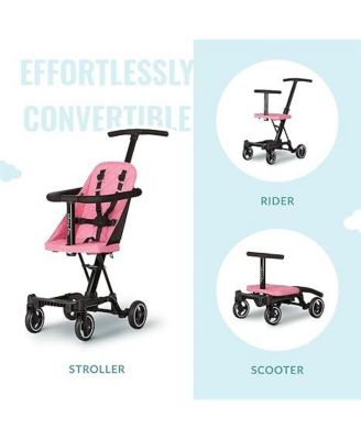 Coast Rider Travel Stroller Lightweight Stroller Compact Portable Vacation Friendly Stroller, Sky Blue