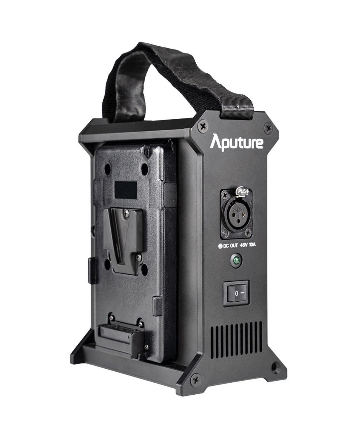 Aputure 2-Bay Battery Power Station for Nova P300c Led Soft Light, V-Mount