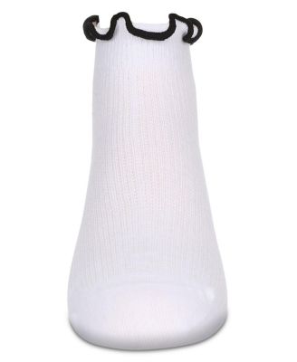 Girls' Colored Ruffle Anklet Socks