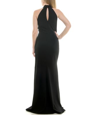 Women's Halter Neck Sleeveless Dress