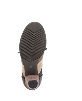 L Artiste Women s Bardot Hand-Painted Leather Oxford Shoes and Lace-Up Derby Style Pumps