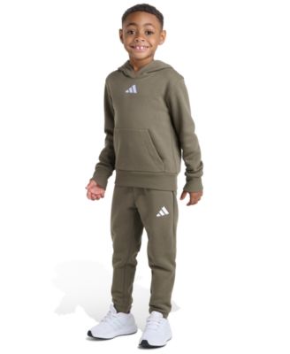 Toddler and Little Boys' 2T-7 Long Sleeve Hoodie and Joggers, 2-Piece Set