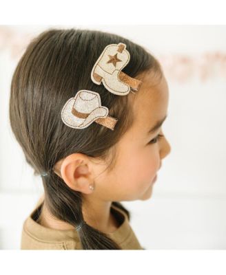 Child Girl's Cowgirl Cutie Clip Set