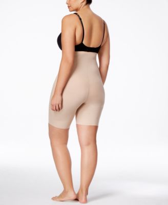 SPANX Women's  Thinstincts Plus Size Thinstincts High-Waisted Mid-Thigh Short 10006P