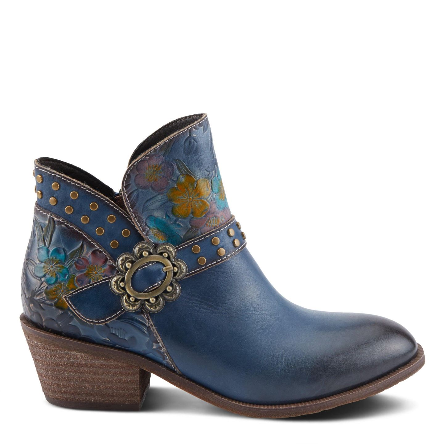 Женские ботинки L'Artiste Daintylady Western Ankle, цвет: Синий разноцветный — фото 2