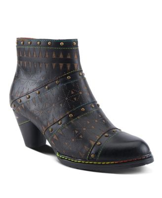 Spring Step Niobe Women's Bootie with Water-Resistant Finish