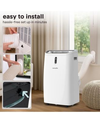Portable Air Conditioner - 14000 BTU Cooling Capacity (ASHRAE) (White)