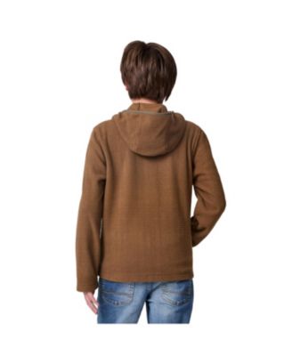 Boys' Brick Fleece Hoodie Jacket