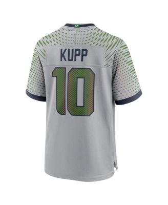 Nike Men's Cooper Kupp Gray Seattle Seahawks NFL Rivalry Game Jersey