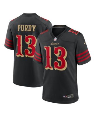 Nike - Men's Brock Purdy Black San Francisco 49ers NFL Rivalry Game Jersey