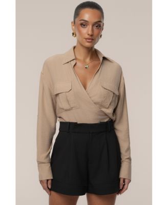 Women's Drift Collared Cargo Top
