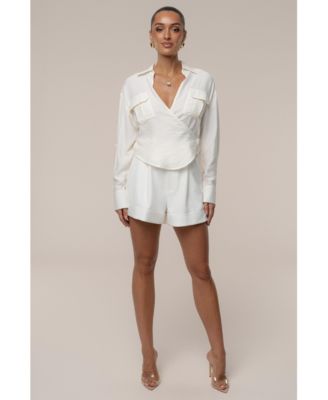 Women's Drift Collared Cargo Top