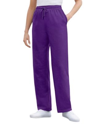 Plus Size Within Better-Fleece Pull-On Drawstring Sweatpants
