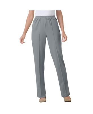 Women's Within Tall Knit Hassle-Free Pull-On Elastic-Waist Pants