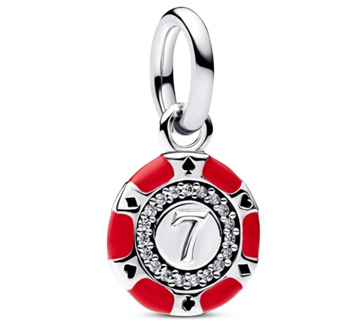 Pandora Lucky Chip Dangle Charms In Metallic