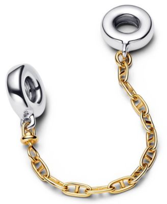 Elongated Safety Chain Charms