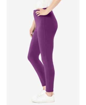Women's Within Stretch-Cotton Knit Pull-On Leggings