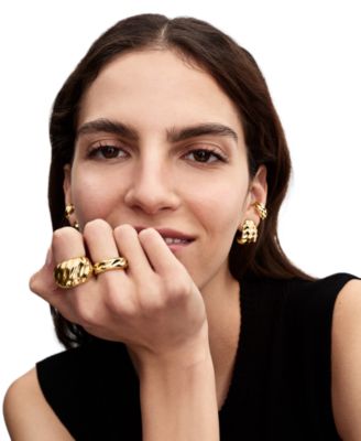 Rippled Cuff Earrings