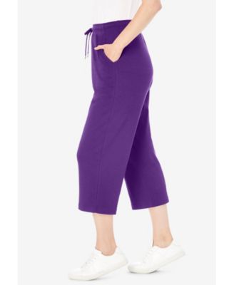 Women's Within Sport-Knit Pull-On Capri Pants