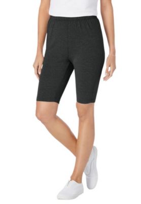 Plus Size Within Stretch Cotton Bike Short