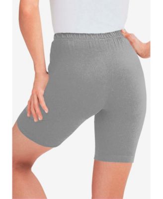 Plus Size Within Stretch Cotton Bike Short