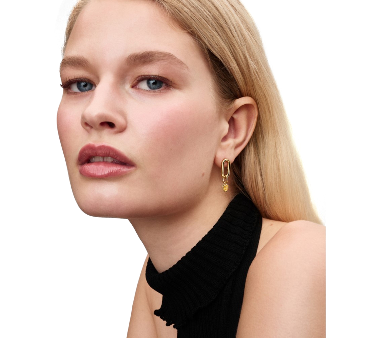 Pandora Openable Stud Earrings In Gold