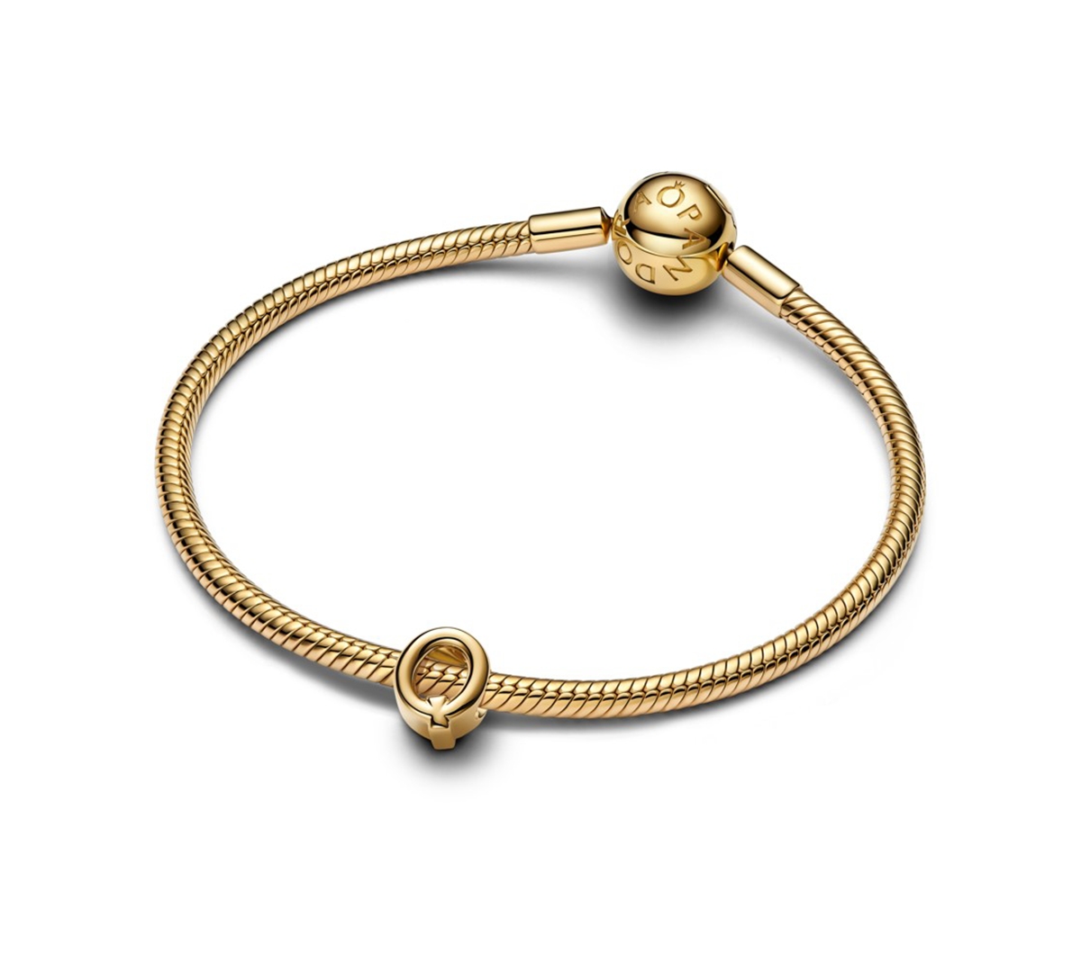 Pandora Letter A To Z Alphabet Charms In Gold