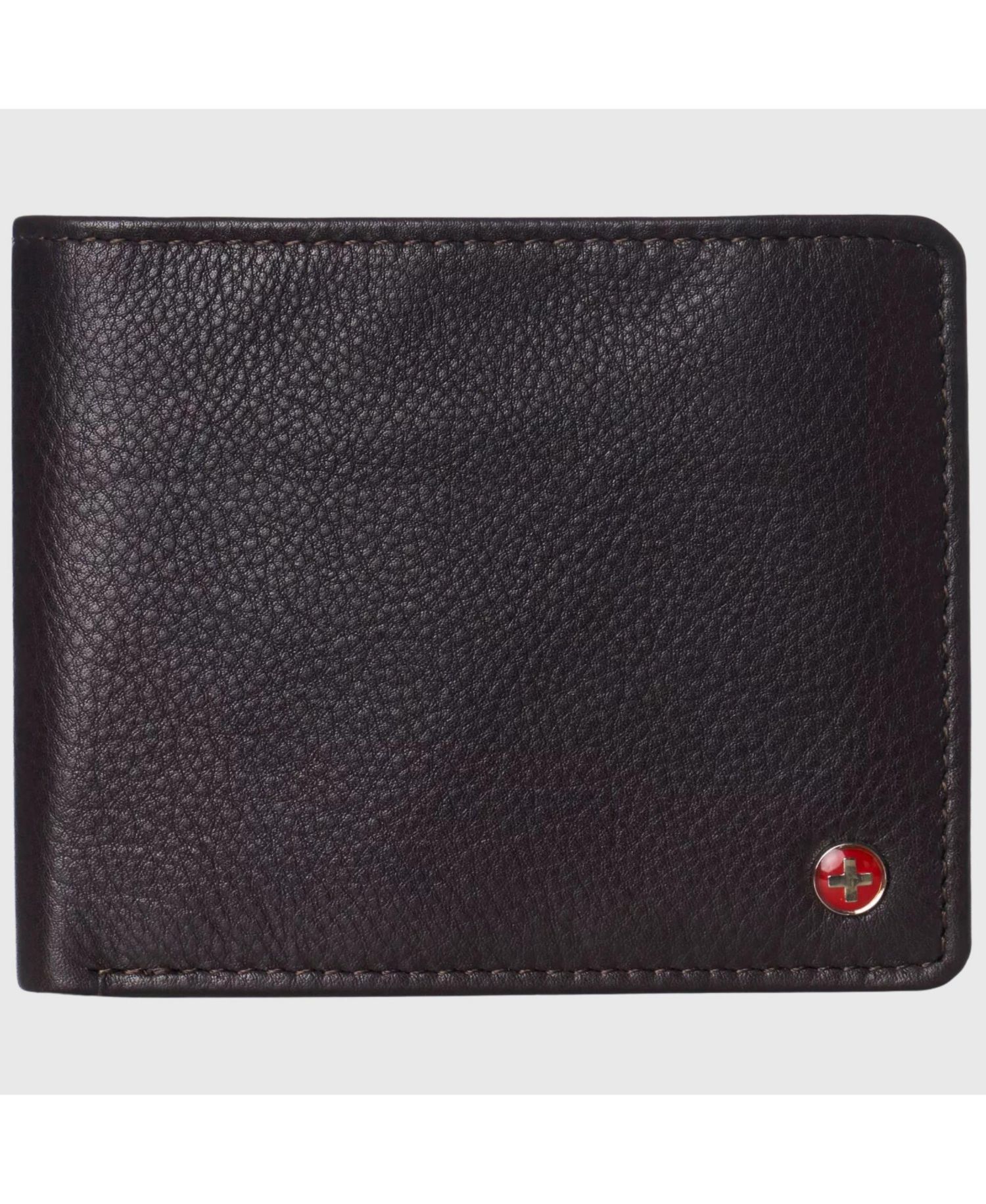 Men's Wallet for Men Nolan Commuter Bifold Dual ID Windows for License Work Badge RFID Protection Divided Bill Section Gift Boxed