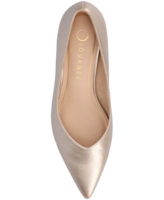 Women's Pammie Pointed Toe Kitten Heel Pumps