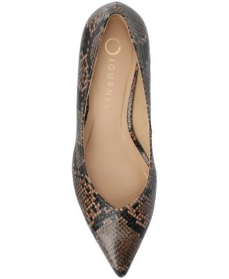 Women's Pammie Pointed Toe Kitten Heel Pumps