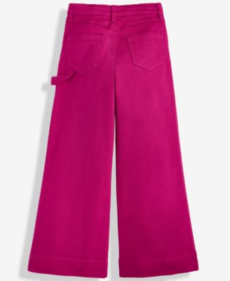 Girls' 5-16 Carpenter Wide-Leg Pants, Macy's Exclusive