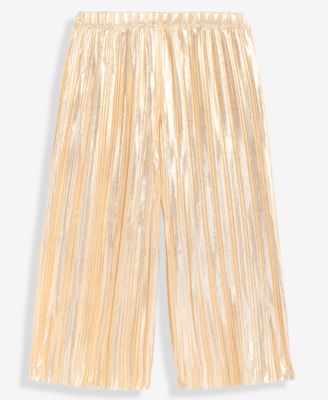 Girls' Toddler 2T-4T Metallic Pull-On Pants