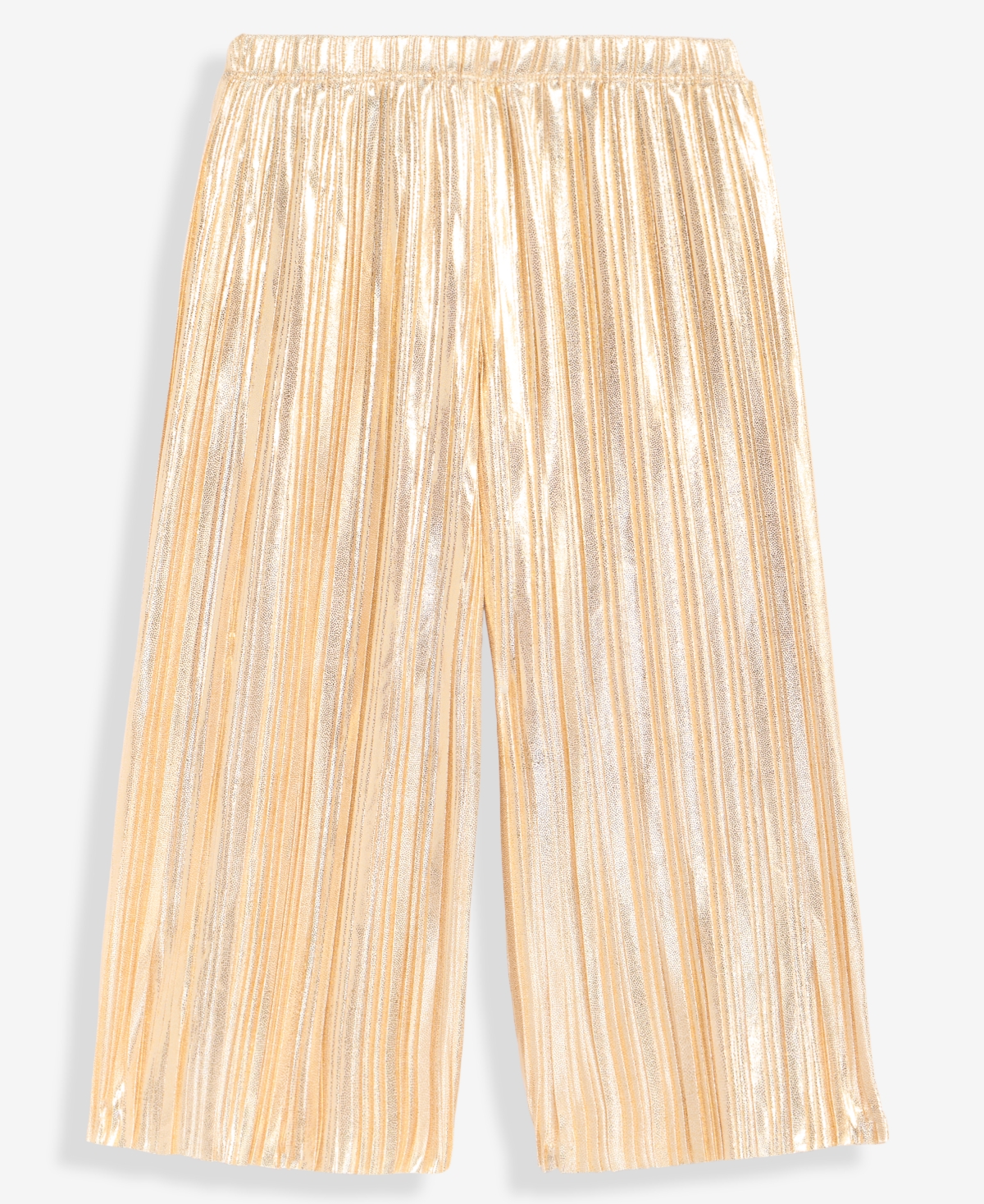 Epic Threads Girls Toddler 2t-4t Metallic Pull-on Pants In Yellow
