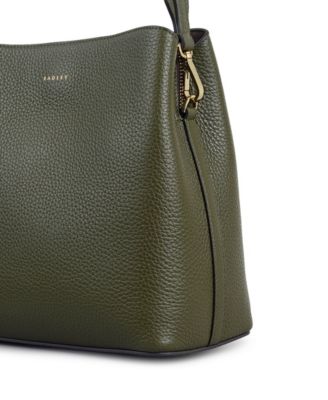 Dukes Place Leather Compartment Crossbody Bag