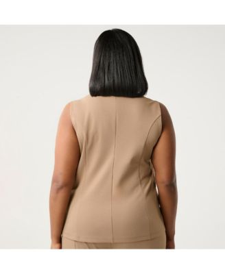 Plus Size Mahina Vest-Style Top