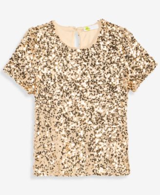 Epic Threads - Girls 5-20 Sequin Top