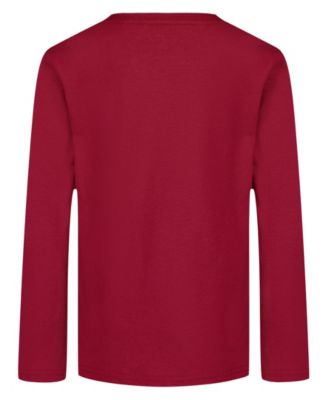 Boys' 2T-7 USA Flag Design Long Sleeve T-Shirt