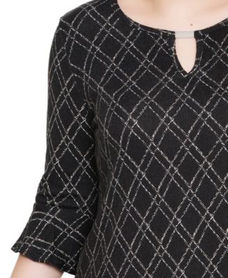 Women's 3/4 Bell Sleeve Pullover Top